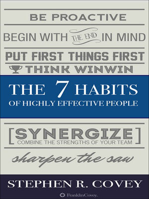 The 7 Habits of Highly Effective People - ebook